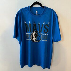 NBA Dallas Mavericks 'Mavs' Luka Dončić #77 Workout Blue Men's 2XL Tee Shirt